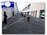Estructura para carpa cruceta