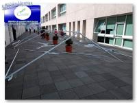 Carpa estructura con crucetas