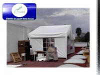 CARPA 3X3 A DOS AGUAS CON VENTANAS