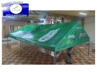 Fabricacion de carpa publicitaria desarmable