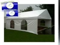 CARPA DESARMABLE 6X3 DOS AGUAS