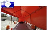Venta de toldo anaranjado
