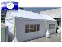Venta de carpa con ventanas y anclaje  con costales